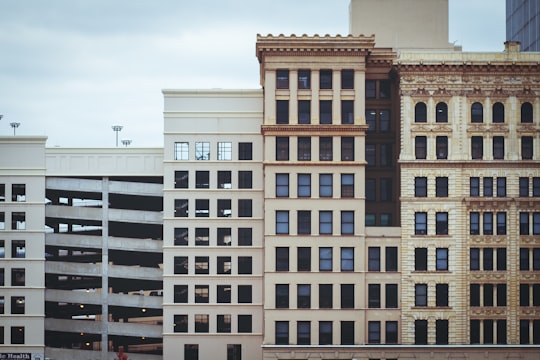 concrete highrise building in Dayton United States