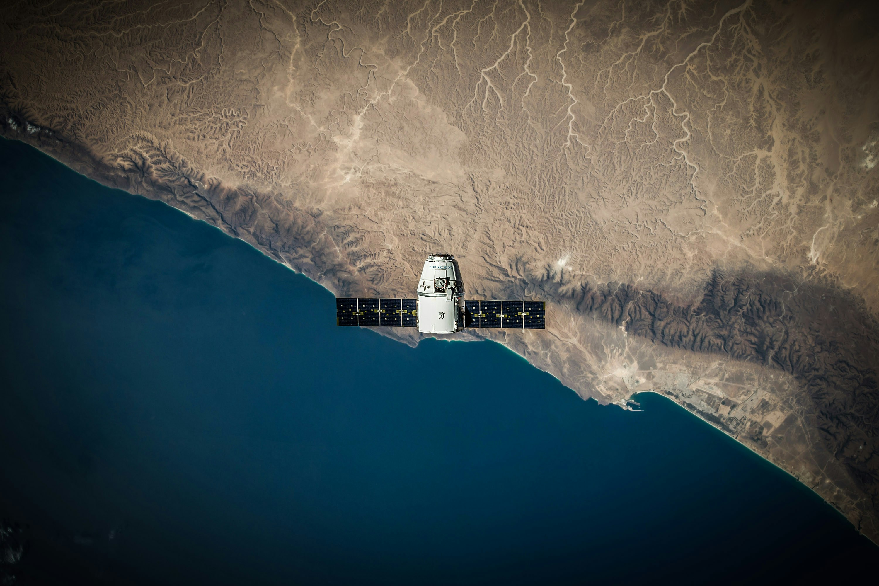 the-image-of-a-satellite-flying-in-the-sky