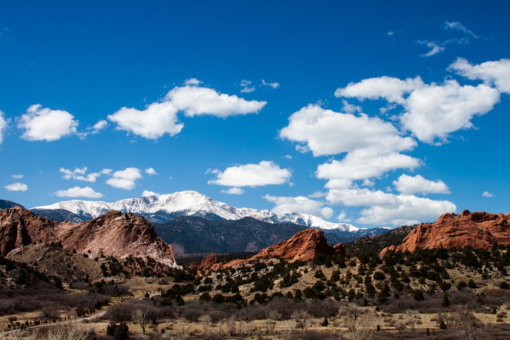 brown mountains under cloudy sky at daytime near luxury RV park in Colorado