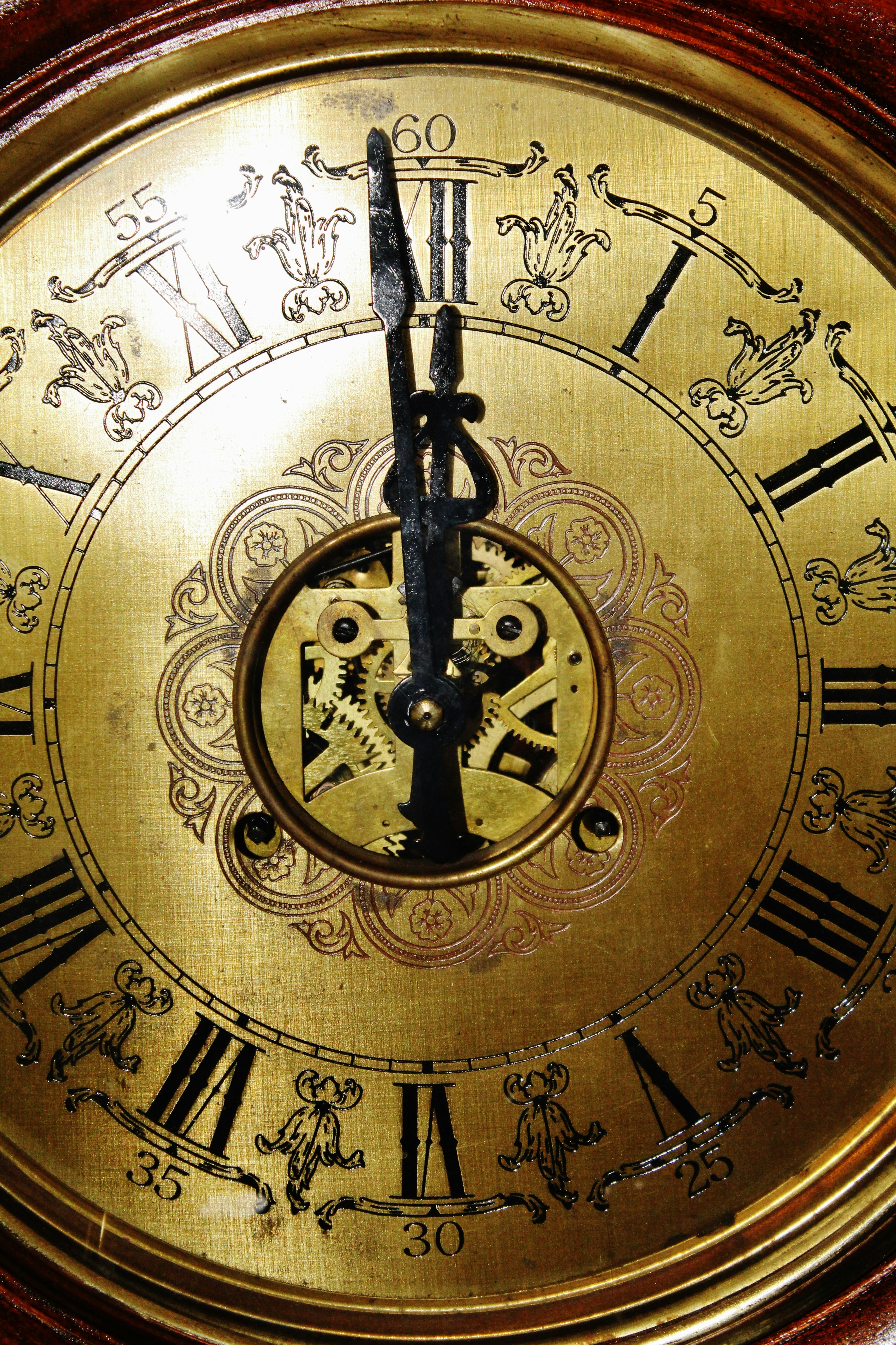 Handcrafted Wooden Clock