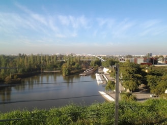 A scenic view of the River Clyde, depicting technology in a supportive environment.