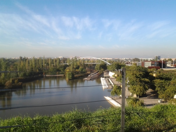 A scenic view of the River Clyde, depicting technology in a supportive environment.