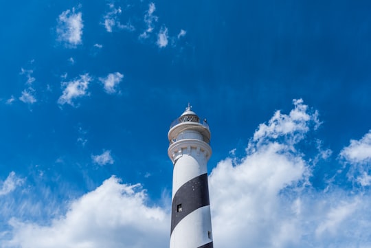 lighthouse in Parc Natural de s'Albufera des Grau Spain