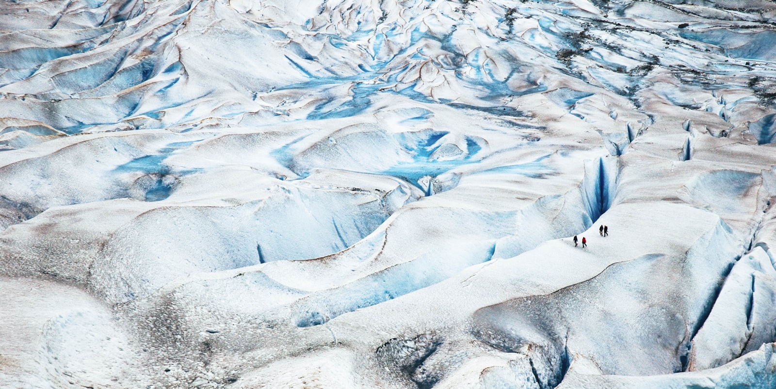 Nikon D70 sample photo. White and teal glacier photography