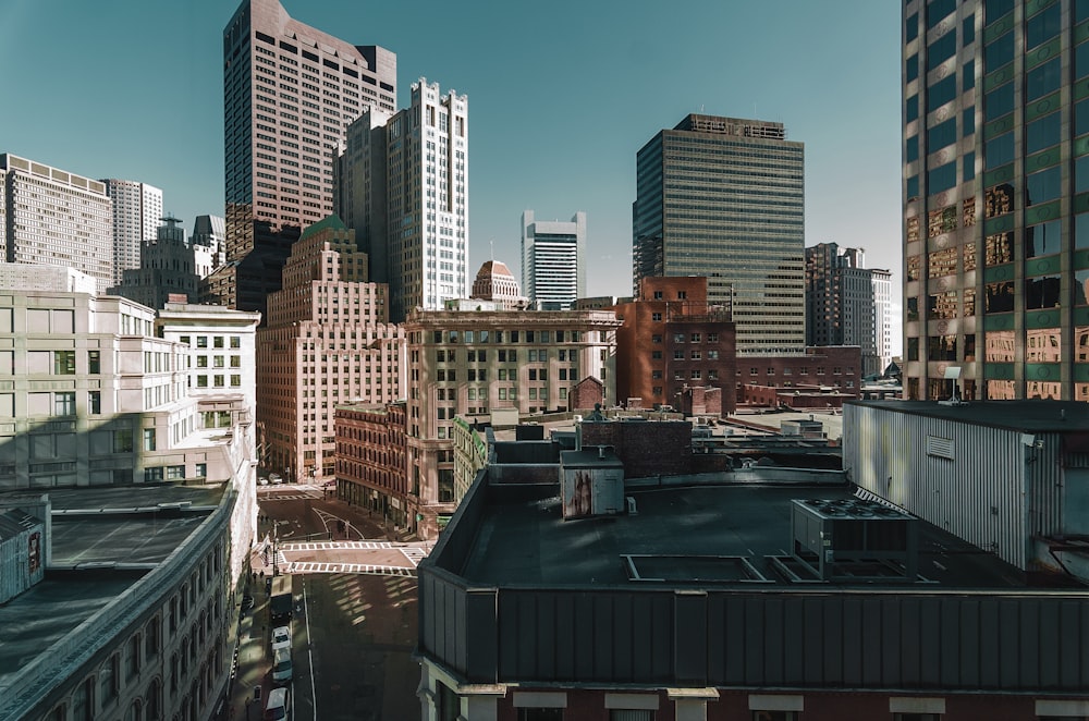 photo of a high rise buildings