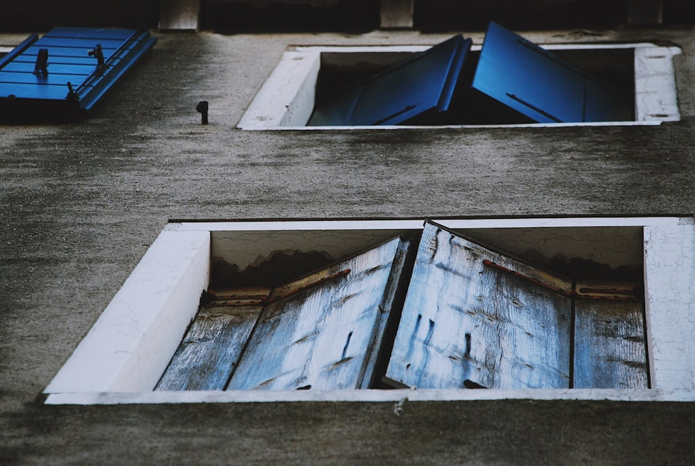 white wooden framed window