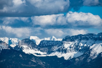 Air in a remote mountain area