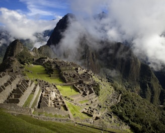 aerial view of mountains