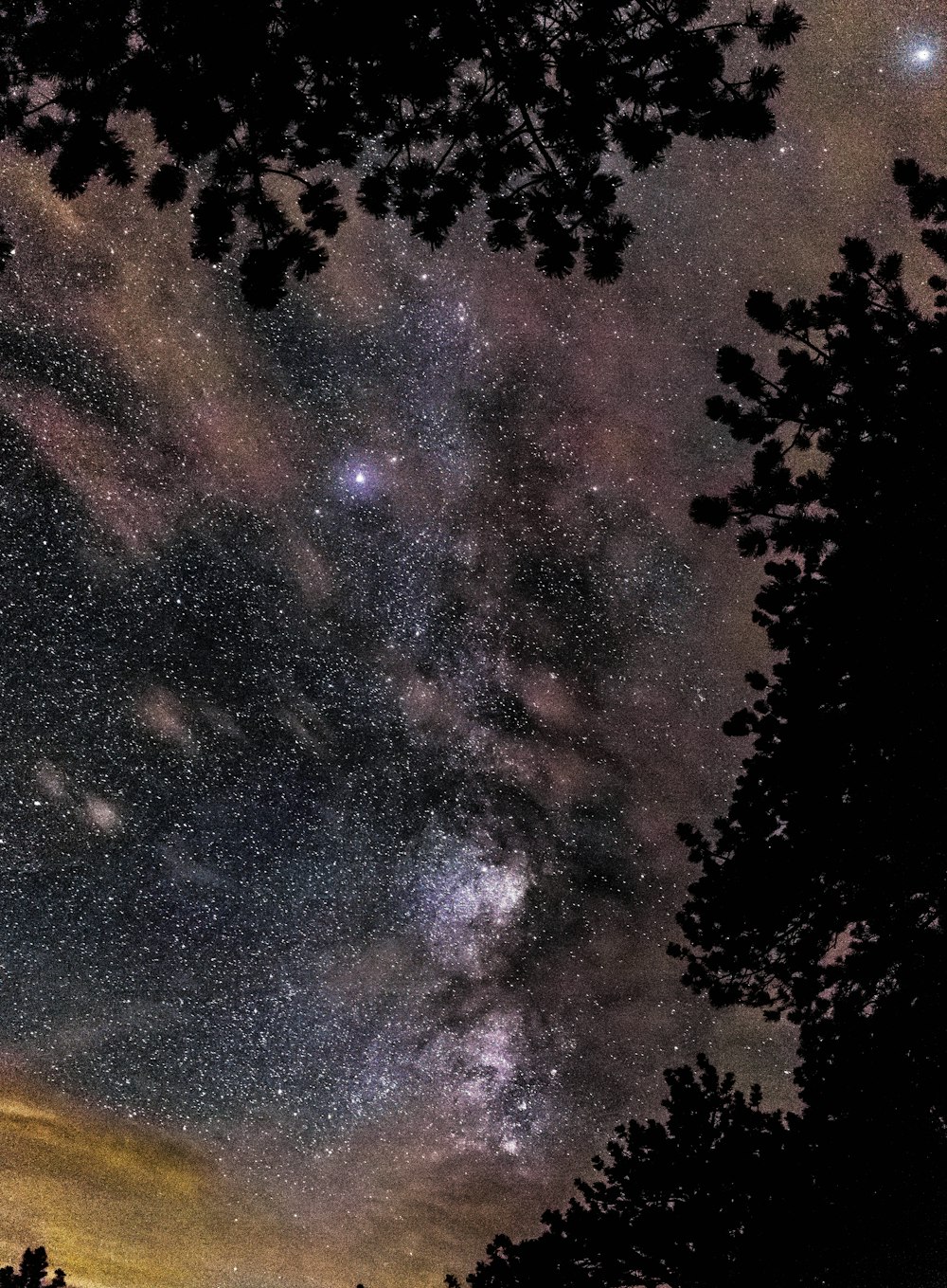 fotografia de observação de estrelas