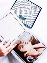 A close-up of an emotion figure and its accompanying book.