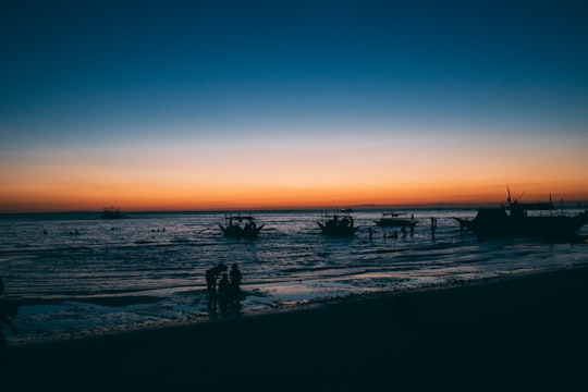 sunset in Boracay Philippines