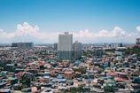 aerial view of city at daytime