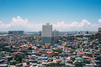 aerial view of city at daytime