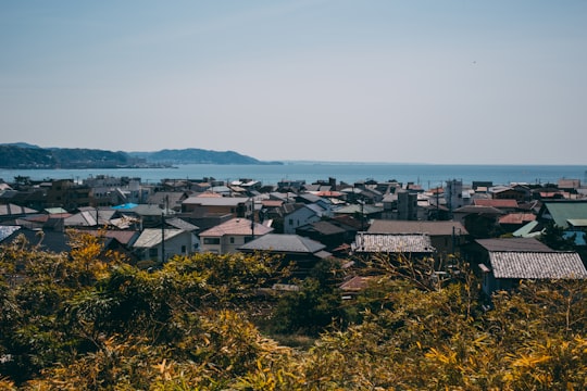 brown wooden house photography in Kamakura Japan