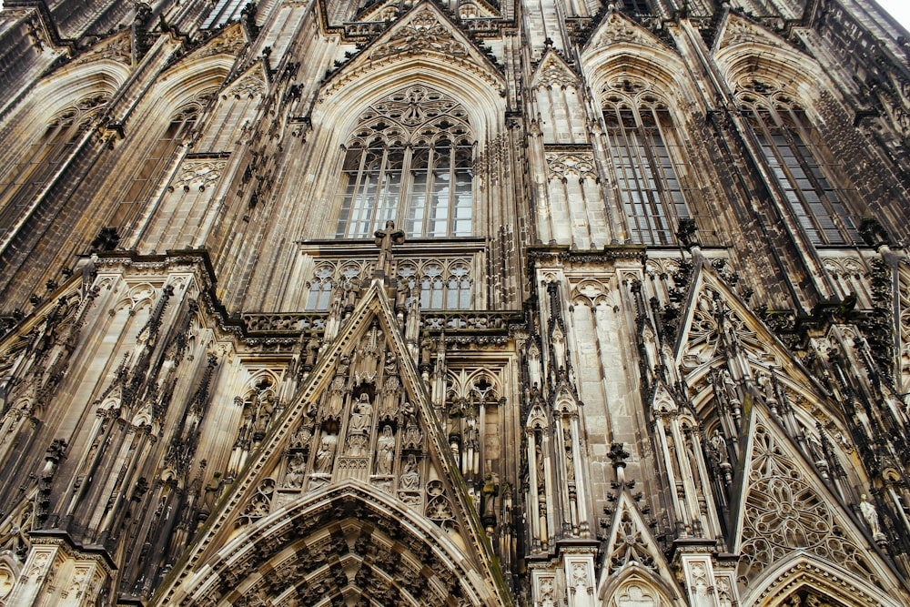 Catedral de hormigón marrón