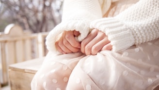 person resting hand on hip