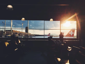 people inside airport