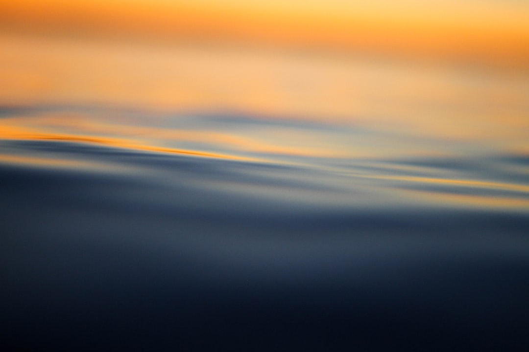 calm water,