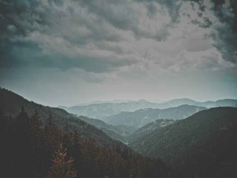 Blick auf die Berge