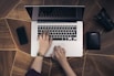 person using MacBook Pro