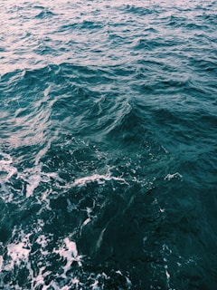 A vibrant blue ocean landscape symbolizing innovation and opportunity.