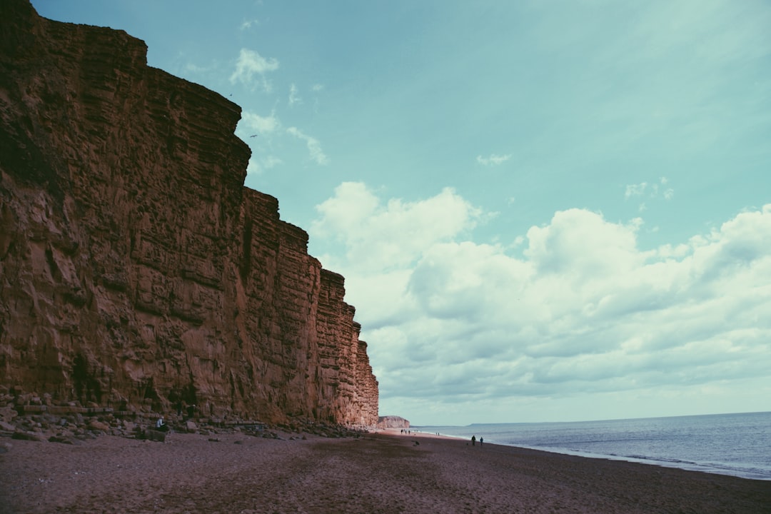 Cliff photo spot West Bexington Pond Start Point