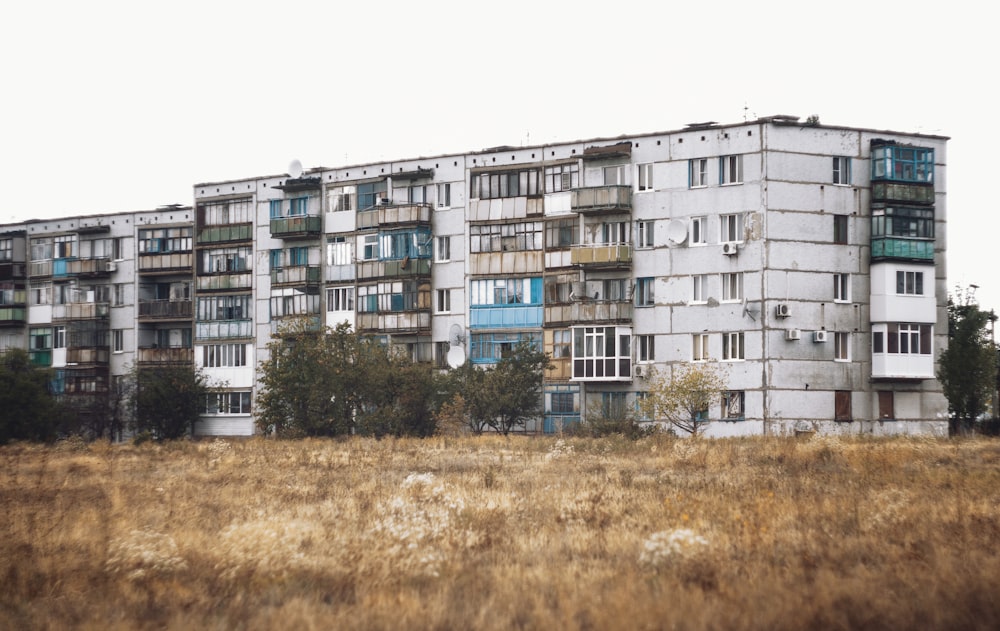 white concrete building