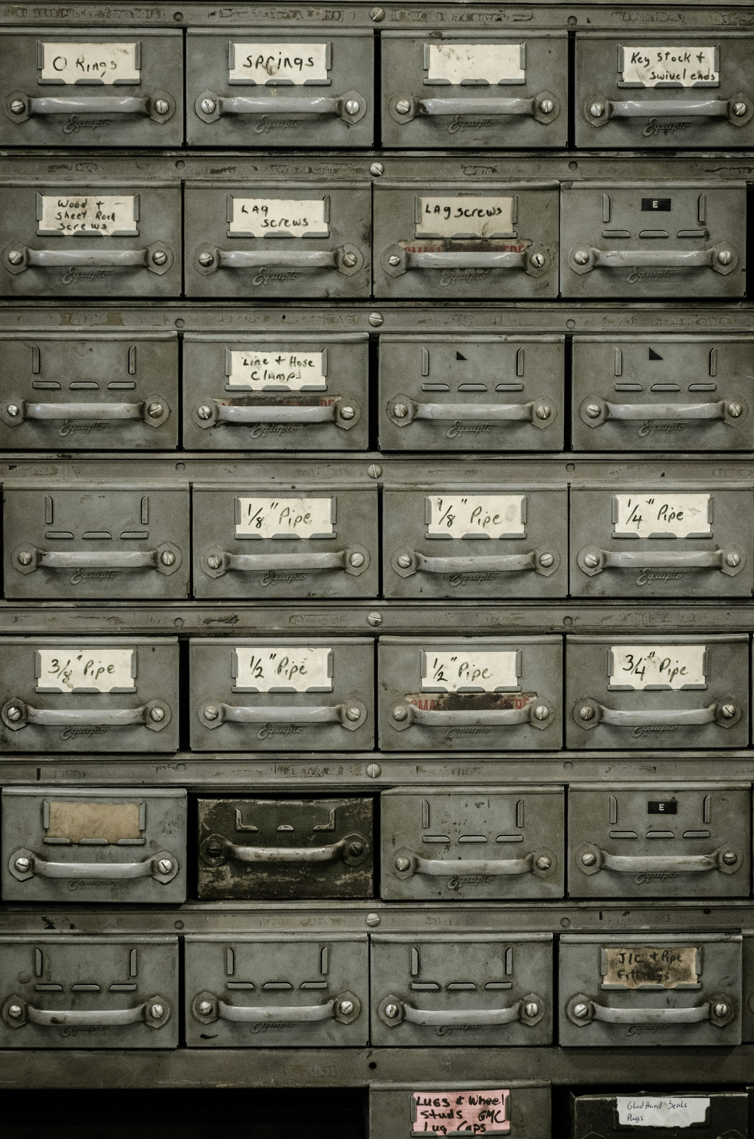 Organized document cabinet