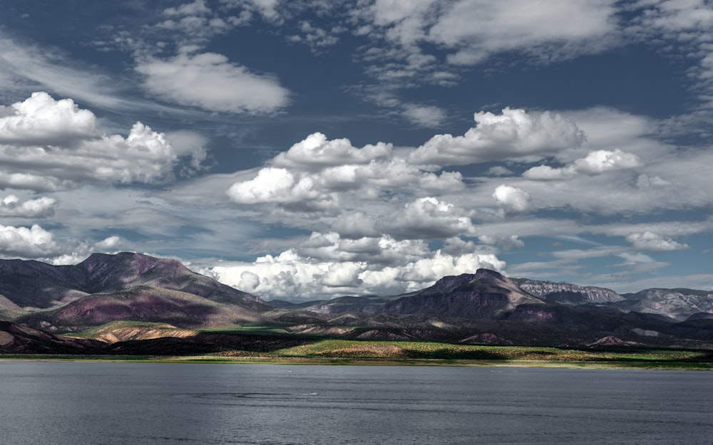 landscape photography of mountain