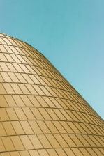 architectural photography of brown building