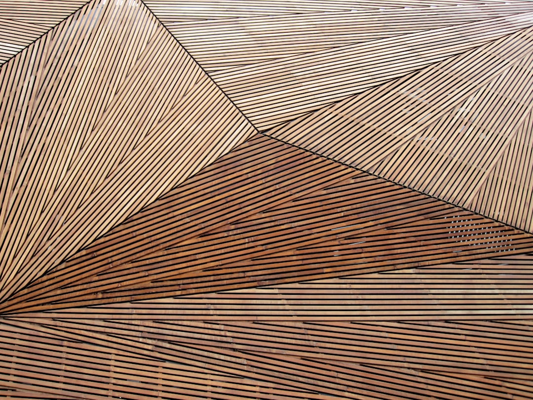 wood panels representing element in chinese medicine theory