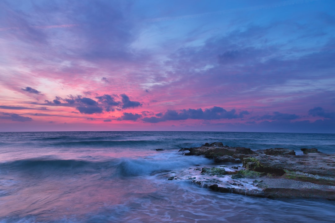 aerial photography of ocean