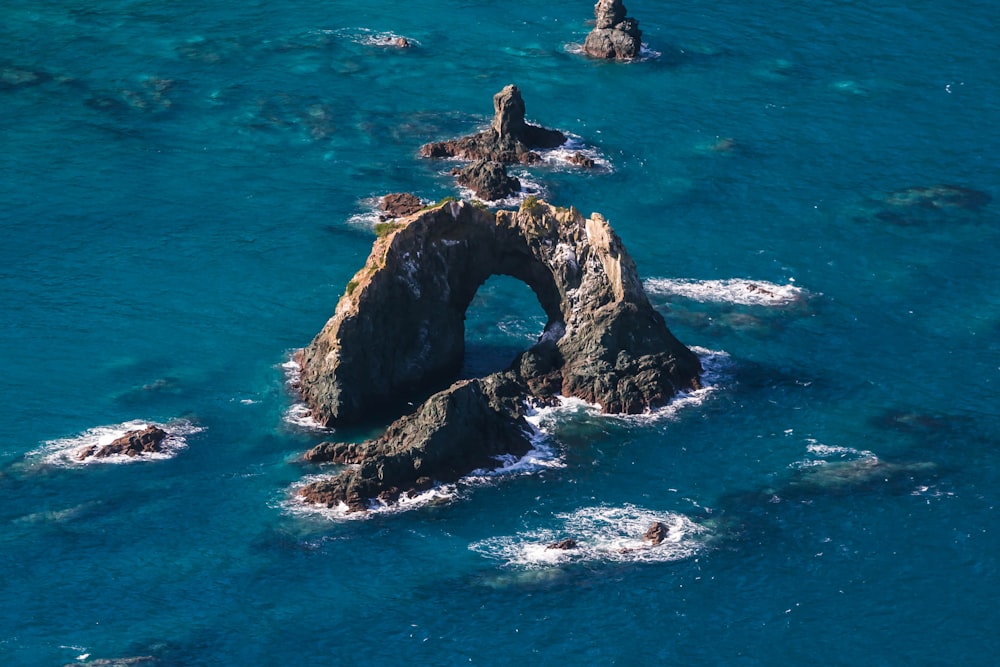 島の航空写真