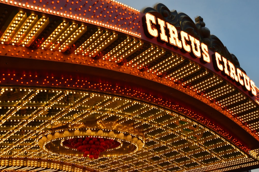 fotografía de arquitectura de Circus Circus