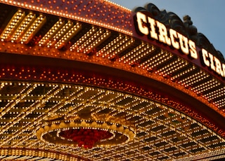 architectural photography of Circus Circus