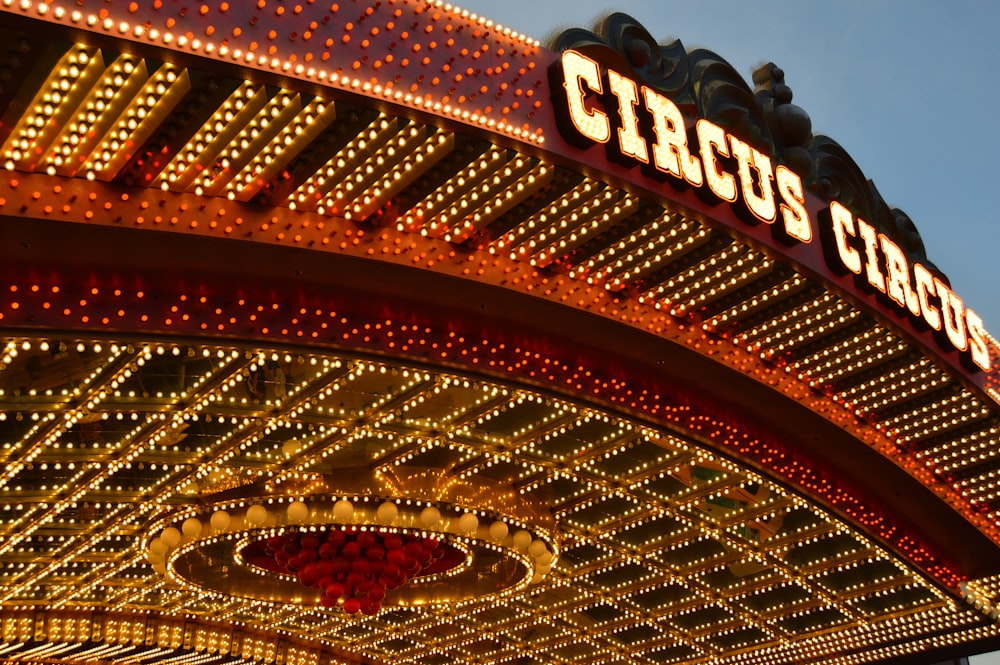 architectural photography of Circus Circus