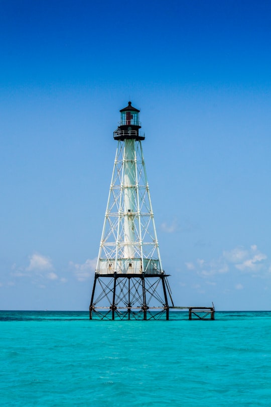 white and black steel tower photography in Islamorada United States