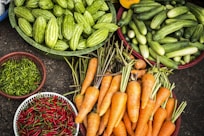 bundle of assorted vegetable lot