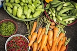 bundle of assorted vegetable lot
