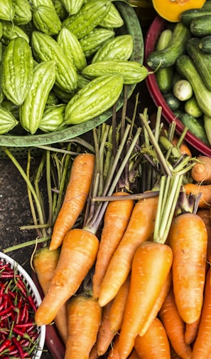 bundle of assorted vegetable lot