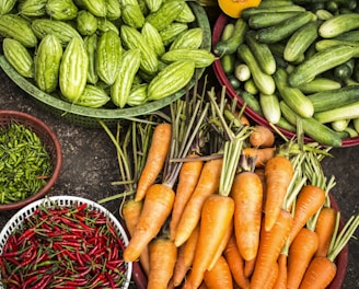 bundle of assorted vegetable lot