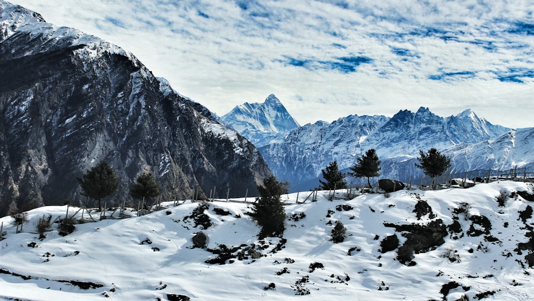 Glacial landform photo spot Auli Kumarsain