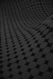 black and gray dotted surface