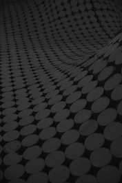 black and gray dotted surface