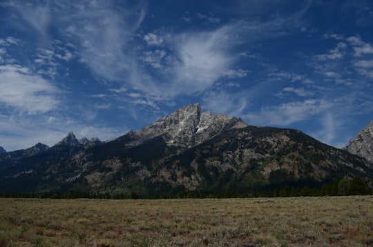 gray mountain during daytime in Grand Teton National Park United States