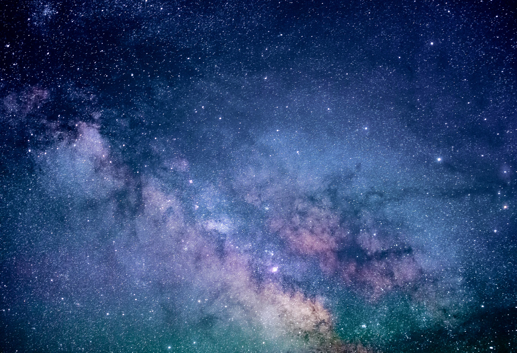 A star field across the night sky