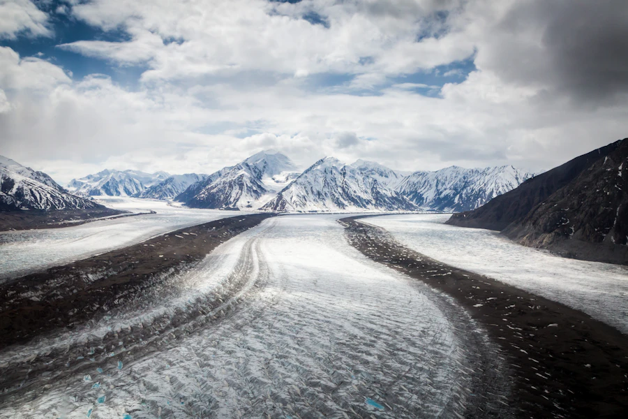 High mountain range
