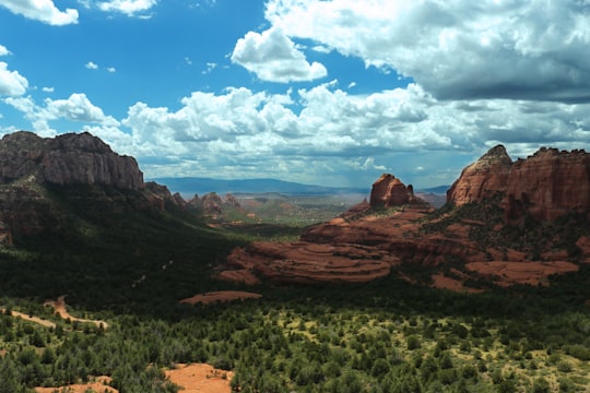 mountain peak during daytime in Schnebly Hill Road United States