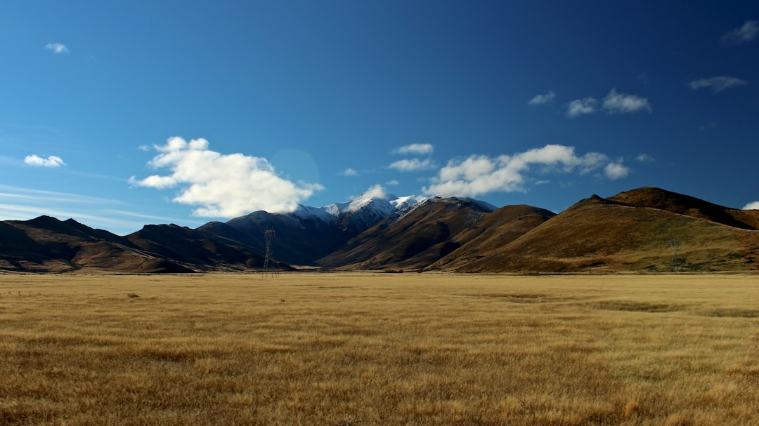 Plain photo spot Fairlie-Tekapo Road New Zealand