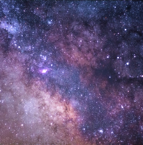 The stars and galaxy as seen from Rocky Mountain National Park.